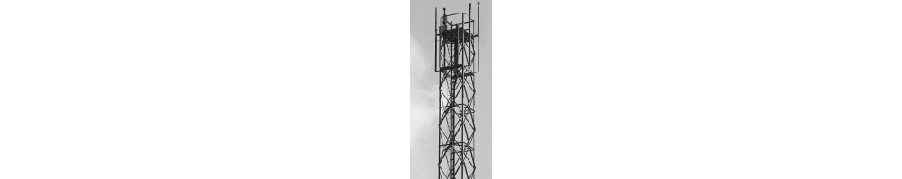 Self-supported square lattice tower