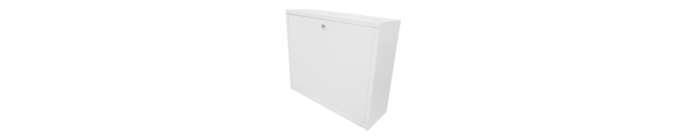 Back-cover-free metal enclosures