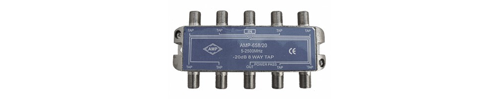 Tap-off 5-2500 MHz (Lateral F connection)